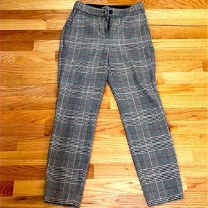 LIKE NEW! Plaid pants.